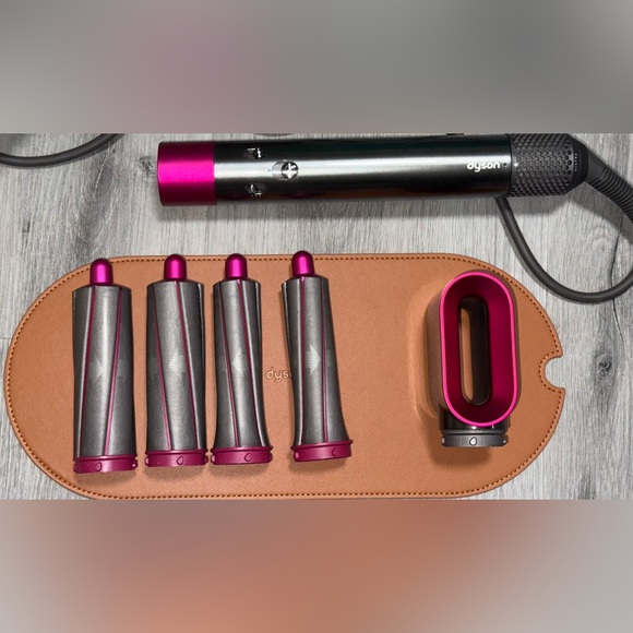 Dyson Air Wrap Full BRAND NEW Pink and Nickel Complete set With all tools/instr - Picture 14 of 14
